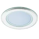 Светильник точечный встраиваемый светодиодный влагозащищенный Lightstar Acri 212012 под отверстие 16.5 мм 18 Вт нейтральный белый свет цвет белый