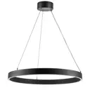 Светильник подвесной светодиодная Lightstar Saturno 748027-lightstar 12 м² нейтральный белый свет цвет черный