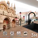 Стеновая панель матовая Фартукофф ФФ - 248 300x60x0.1 см ПВХ цвет разноцветный