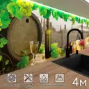Стеновая панель Фартукофф ФФ - 254 400x60x0.1 см ПВХ цвет разноцветный
