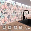 Стеновая панель Фартукофф ФФ - 265 200x60x0.1 см ПВХ цвет разноцветный