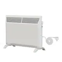 Конвектор электрический Zeder 15МS-01 с механическим термостатом 1500 Вт белый