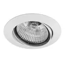 Светильник точечный встраиваемый Lightstar Lega 16 011020-lightstar под отверстие 6.8 мм GU5.3 цвет белый