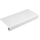 Усиленная ремонтная накладка на подоконник Комбиг Жёсткий 2500x400x1.40мм цвет белый