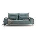 Диван раскладной Mebelroom Кёльн Clarins 222x80x105 см ткань цвет серо-зеленый