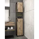 Пенал для ванной комнаты Loft 52 34 см цвет веллингтон