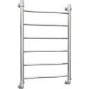 Полотенцесушитель водяной лесенка Роснерж L101000 63x80 мм универсальная подводка нержавеющая сталь цвет серебристый