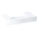 Мыльница Maxonor pure life PL2102 латунь цвет белый