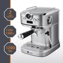 Рожковая кофеварка Leonord Le-1753 pro цвет сталь