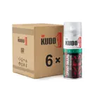 Грунт-эмаль по ржавчине Kudo матовая черная RAL 9005 0.52 л 6 шт