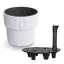 Кашпо Milly Prosperplast d 39.5 см 39.5 см 33 л полипропилен белый