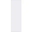 Дверь межкомнатная глухая Invisible 70x220 см цвет белый с замком