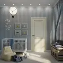 Дверь межкомнатная Dorica Классик-2 глухая 70х200см ПВХ цвет кремовый без замка и петель в комплекте