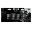 Батарейка Tesla AAA BLACK+ 24 MULTIPACK алкалиновая LR03 24 шт