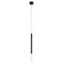 Светильник подвесной светодиодный Lightstar Tubo 747137 2 м² нейтральный белый свет цвет черный