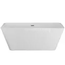 Ванна Bauedge Elegance отдельностоящая акриловая 170x75 белая, в комплекте со сливом-переливом