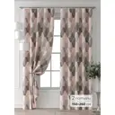 Комплект штор Comfy way Форнерс - 274 - 260 см CW709274260-260 на шторной ленте 260x150 см цвет бежевый