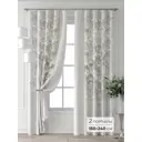 Комплект штор Comfy way Форнерс - 235 - 240 см CW709235240-240 на шторной ленте 240x150 см цвет белый