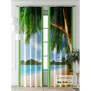 Комплект штор Comfy way Фриости - 36 - 240 см CW711036240-240 на шторной ленте 240x150 см цвет бежевый