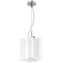 Светильник подвесной Lightstar Nubi 802110 1 лампа 2 м² цвет хром