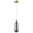 Светильник подвесной Lightstar Forma 808038 1 лампа 2 м² цвет шампань