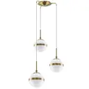 Светильник подвесной Lightstar Globo 813131 3 лампы 6 м² цвет бронза