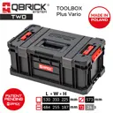 Ящик для инструментов Qbrick System QS TWO Toolbox Plus Vario 31x53x22.50 см abs-пластик