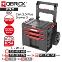 Ящик для инструментов Qbrick System 5901238261216 42.50x52x67 см, abs-пластик