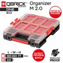 Органайзер модульный Qbrick System Qbrick System ONE Organizer M 2.0 264x364x77 мм, пластик