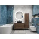 Тумба со столешницей и накладной раковиной подвесная BelBagno ETNA 80 etna80rw-kepmno-1302h301-set