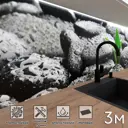 Стеновая панель матовая Фартукофф ФФ - 272 300x60x0.1 см ПВХ цвет разноцветный