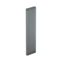 Радиатор трубчатый Rifar TUB 3180-10-TI 1735x107 10 секций боковое подключение сталь титан с кронштейном