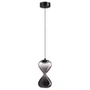 Светильник подвесной светодиодный Odeon light Glessi 5092-4l 1.5 м² нейтральный белый свет цвет серый/черный