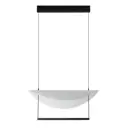 Светильник подвесной светодиодный Odeon light Glider 7015-20l 6 м² теплый белый (желтый) свет цвет черный