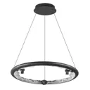 Светильник подвесной светодиодный Odeon 7001-44L light Cayon с пультом управления 18 м² регулируемый белый свет цвет черный