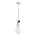 Светильник подвесной Lumion Bonbones Lmn_6559_1 1 лампа 2 м² цвет хром/белый