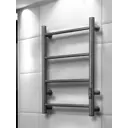 Полотенцесушитель электрический Termoprime АспектПэксп1 440x600 мм 60 Вт с терморегулятором лесенка цвет оружейная сталь