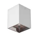 Светильник точечный накладной светодиодный Bayerlux Кубик 7.5x7.5x9.5см 9901335 нейтральный белый свет 10Вт цвет белый кофе