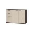 Комод BTS Стандарт-3 New 2 ящика 120х46х82.8 см ЛДСП цвет венге/лоредо