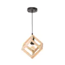 Светильник подвесной Bayerlux Сима-ленд 10777275 1 лампа 3 м² цвет черный