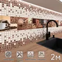 Стеновая панель Фартукофф ФФ - 338 200x60x0.1 см ПВХ цвет разноцветный
