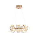 Светильник подвесной светодиодный Kink light Ранни 08037-50.37-kinklight 25 м² нейтральный белый свет цвет золотистый