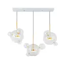 Светильник подвесной светодиодный Kink light Галла 07545-4 3as.21-kinklight 20 м² нейтральный белый свет цвет золотистый