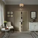 Дверь межкомнатная Dorica Классик-1 глухая 60x200см ПВХ цвет кварцевый серый без замка и петель в комплекте