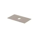 Столешница для ванной Aquanet Flat 00345765 80 цвет бежевый