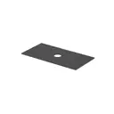 Столешница для ванной Aquanet Flat 00345785 90 цвет графит