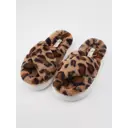 Тапочки Arya Home Женские Leo 40-41 р. цвет леопардовый