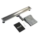 Душевой трап вертикальный Sole универсальный затвор 150x50 мм УТ000102870