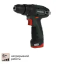Дрель-шуруповерт аккумуляторная ударная Metabo PowerMaxx 600385500, 12 В Li-Ion 2x2 Ач