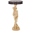 Столик декоративный Bogacho 13056/АС/450/2Орех Фортуна бежевый 45 см